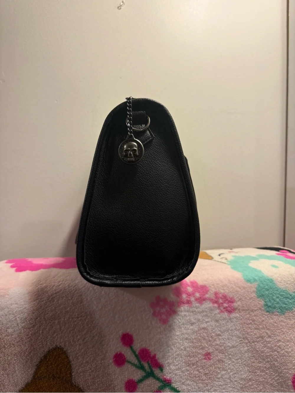 Ed Hardy Satchel Black rhinestone skull NEW RELEASE